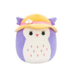 Squishmallows - Holly, a lila bagoly kalapban 20 cm (SQCR05400)