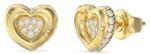 Guess Cercei Guess L. O. V. E. cu cristale JUBE05466JWYGT-U