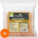 Pronat Foil Pack Set 3 x Orz Bio Decorticat, 500 g