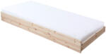 TEMPO KONDELA Pótágy Ráccsal, 90x195, Lucfenyő, Beny