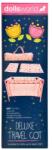 Dolls World Utazó babaágy 53x33x34 cm Ajánlott 3-10 éves korig lányoknak (10650)