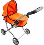 ReToys Zárt játék babakocsi - narancssárga Ajánlott 3-6 éves korig lányoknak (12908)
