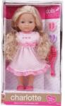 Dolls World Charlotte/Elisabeth fésülhető puha baba - 36 cm Ajánlott 3-6 éves korig lányoknak (32078)