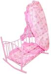 Bambolina Baldachinos babaágy - rózsaszín Ajánlott 3-6 éves korig lányoknak (47701)