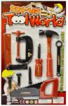 Retoys Tool World szerszámkészlet 9 darabos Ajánlott 3-6 éves korig fiúknak [Cikkszám 96069]