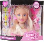 ReToys Lily fésülhető babafej - 20 cm Ajánlott 3-6 éves korig lányoknak (38221)