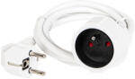 BLOW Prelungitor electric PR-160 1-Priză cu împământare 1, 5m alb 3x1, 5mm (98-791-)