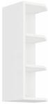 TEMPO KONDELA Felső sarokszekrény, fehér, SPLIT 30 G ZAK-72 - kondela