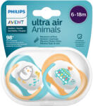 Philips Philips Avent Ultra Air Happy játszócumi 6-18 hónapos korig - 2 db