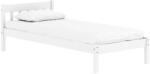 TEMPO KONDELA Ágy Ráccsal, Fehér, Fenyőfa, 90x200, Mavil - fizz