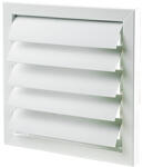 Vents Gravitációs zsalu, fehér alap kivitel, fém (485/485mm) (2606)