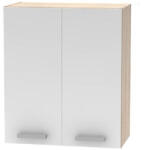 Tempo Felsőszekrény 2DV, Tölgy Sonoma/Fehér, Nova Plus NOPL-007-OH