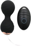 Rimba Cannes - ou vibrator purtabil cu baterie reîncărcabilă, cu telecomandă radio (negru) (8718924239841)