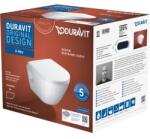 Duravit D-Neo öblítőperem nélküli Compact wc szett (DU-45870900A1)
