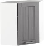 Tempo Felső Szekrény, Sötétszürke/Fehér, Julia Typ 10