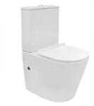 Welland Belluno Rimless kompakt/monoblokk WC szett + soft-close WC ülőke