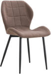 TEMPO KONDELA Étkezőszék, Barna/Fekete, Makena Typ 1 - fizz
