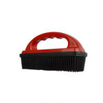 KUFIETA állatszőr eltávolító kefe - piros