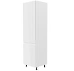 Tempo Hűtő Beépítő Szekrény, Fehér/Fehér Extra Magasfényű, Balos, Aurora D60Zl