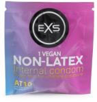 EXS Condoms Prezervativ Intern Fara Latex 1 Bucata Super Subtire pentru Placere Absoluta cu Benzi de Fixare