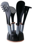 Berlinger Haus Moonlight Collection 7 részes nylon konyhai eszköz készlet állvánnyal (BH-6242)