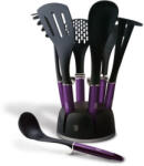 Berlinger Haus Purple Eclipse Collection 7 részes nylon konyhai eszköz készlet állvánnyal (BH-6323)