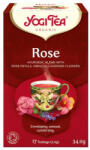 Yogitea Organic rózsa bio filteres tea (17x1, 8g) 17db