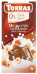 TORRAS gluténmentes, cukormentes tejcsokoládé - mogyoró 75g