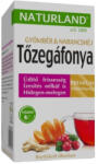 Naturland tőzegáfonya & gyömbér & narancshéj gyümölcstea 20db