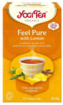 Yogitea Organic citromos tisztító tea édesgyökérrel, fahéjjal és gyermekláncfűvel (17x1, 8g) 17db