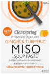 Clearspring Bio Gyömbér-Kurkuma MisoSoup Tengeri zöldség 60g