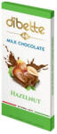 Diabette Choco töltött tejcsokoládé - mogyoró 80g
