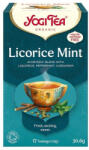 YOGI TEA édesgyökér-menta bio filteres tea (17x1, 8g) 17db