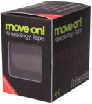 Move On kinesiology tape (5cm x 5m) - fekete 1db