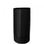  Füstcső 500 mm fekete fi 120 mm 0, 6mm falvastagság (13658) (PE-7039)