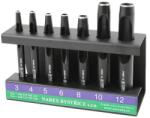 NAREX bőrlyukasztó hengeres készlet 7r. 3-12mm 854800 (041401-0018)