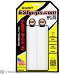ESI Grips Manșoane ESI Manere Chunky Classic, 60 g, albe ()