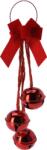  Dísz Ajtócsengők, piros, 14x14x46 cm