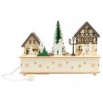 Livarno Dekoratív karácsonyi ház Livarno Home Led Új kb. 27 x 18 x 10 cm (459455_2401)
