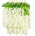  12x Wisteria Glicinia mesterséges virágfüzér (5906858025644)
