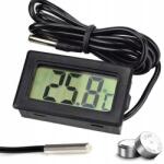  Elektronikus digitális hőmérő LCD kijelzővel vízálló érzékelő 1m (5904162805693)