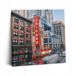 Wallfluent Vászonkép Canvas Stúdió Kész Összeszerelésre Fotó Épületek Chicagóban (010030010270000075665)