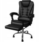 Malatec Irodai forgószék irodai forgószék íróasztalhoz lábtartó fekete (00026195)