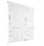 vidaXL Zuhanyfüggöny 140 x 240 cm, felirattal (142874)