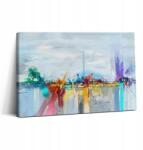 Wallfluent Canvas Fotó Vászon Irodai Keret Fa Absztrakt Olaj Tájkép (010030010150000074644)