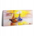 Wallfluent Fotótapéta Nappaliba Falra Luxus Festett Hajók 100x50 cm (010030010010000074724)