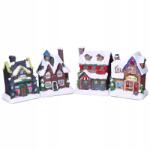 Kaemingk Karácsonyi figura havas led házikó (454/481401)