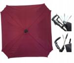 Skyline Esernyő babakocsihoz bordó szögletes napellenző 62cm szűrőUV50 Pl (PO00s64)