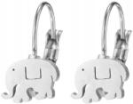  Ezüst Színű, Kis Elefántos Fülbevaló, Sebészeti Acélból