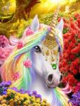 Pampicio Gyémánt Hímzés Diamond Painting Gyémánt Mozaik Mese Ló Unikornis (5D QL90410)
